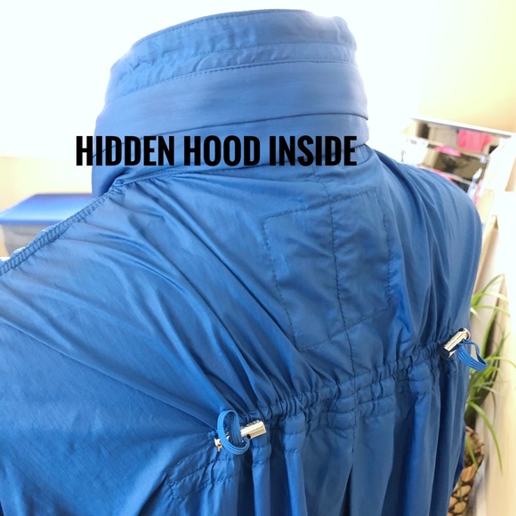 MICHAEL KORS Blue Multifunctional Windbreaker - Picture 5 of 8